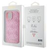 Etui GUESS Leather 4G Stamped do Apple iPhone 15 Różowy Marka telefonu Apple