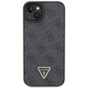 Etui GUESS 4G Leather 4G Diamond Triangle do Apple iPhone 15 Czarny Model telefonu iPhone 15