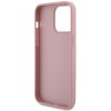 Etui GUESS Leather 4G Stamped do Apple iPhone 15 Pro Max Różowy Gwarancja 24 miesiące