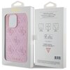 Etui GUESS Leather 4G Stamped do Apple iPhone 15 Pro Max Różowy Marka telefonu Apple