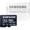 Karta pamięci SAMSUNG Pro Ultimate microSDXC 256GB + Adapter Klasa prędkości V30