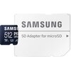 Karta pamięci SAMSUNG Pro Ultimate microSDXC 512GB + Adapter Pojemność [GB] 512