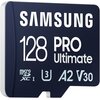 Karta pamięci SAMSUNG Pro Ultimate microSDXC 128GB + Adapter Klasa prędkości A2