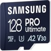 Karta pamięci SAMSUNG Pro Ultimate microSDXC 128GB + Adapter Klasa prędkości UHS-I / U3
