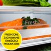 Lodówka AMICA FK3666.2DFZHC No Frost 186.5cm Czarna Położenie zamrażarki Na dole