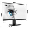 Monitor MSI Pro MP2412 23.8" 1920x1080px 100Hz 1 ms [MPRT] Przeznaczenie Do domu i biura