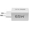 Ładowarka sieciowa XLINE WCG653W 65W GAN Biały Grubość [mm] 35