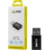 Adapter USB Typ-C - USB XLINE Czarny Typ USB - USB Typ-C