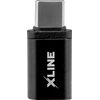 Adapter Lightning - USB Typ-C XLINE Czarny Gniazdo (żeńskie) Lightning