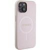 Etui GUESS Saffiano MagSafe do Apple iPhone 14 Plus/15 Plus Różowy Model telefonu iPhone 15 Plus