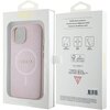 Etui GUESS Saffiano MagSafe do Apple iPhone 14 Plus/15 Plus Różowy Marka telefonu Apple