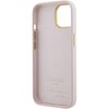 Etui GUESS Silicone Script do Apple iPhone 15 Różowy Gwarancja 24 miesiące
