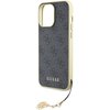 Etui GUESS 4G Charms do Apple iPhone 15 Pro Max Szary Typ Etui nakładka