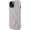 Etui GUESS 4G Triangle Strass do Apple iPhone 15 Różowy Seria telefonu iPhone