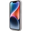 Etui GUESS 4G Triangle Strass do Apple iPhone 15 Różowy Dominujący kolor Różowy