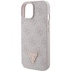 Etui GUESS 4G Triangle Strass do Apple iPhone 15 Różowy Typ Etui nakładka
