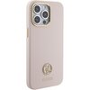 Etui GUESS Silicone Logo Strass 4G do Apple iPhone 15 Pro Max Różowy Kompatybilność Apple iPhone 15 Pro Max