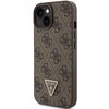 Etui GUESS 4G Triangle Strass do Apple iPhone 15 Brązowy Seria telefonu iPhone