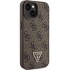 Etui GUESS 4G Triangle Strass do Apple iPhone 15 Brązowy Kompatybilność Apple iPhone 15