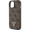 Etui GUESS 4G Triangle Strass do Apple iPhone 15 Brązowy Typ Etui nakładka