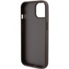 Etui GUESS 4G Triangle Strass do Apple iPhone 15 Brązowy Gwarancja 24 miesiące
