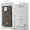 Etui GUESS 4G Triangle Strass do Apple iPhone 15 Brązowy Marka telefonu Apple
