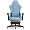 Fotel DIABLO CHAIRS X-ST4RTER Niebieski Seria Diablo Chairs X-ST4RTER