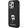 Etui KARL LAGERFELD Fixed Glitter do Apple iPhone 15 Pro Czarny Seria telefonu iPhone