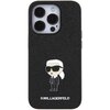 Etui KARL LAGERFELD Fixed Glitter do Apple iPhone 15 Pro Czarny Model telefonu iPhone 15 Pro