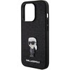 Etui KARL LAGERFELD Fixed Glitter do Apple iPhone 15 Pro Czarny Typ Etui nakładka