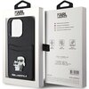Etui KARL LAGERFELD Saffiano Cardslot do Apple iPhone 15 Pro Czarny Marka telefonu Apple