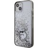 Etui KARL LAGERFELD Liquid Glitter do Apple iPhone 14 Plus/15 Plus Przezroczysty Seria telefonu iPhone