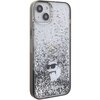 Etui KARL LAGERFELD Liquid Glitter do Apple iPhone 14 Plus/15 Plus Przezroczysty Model telefonu iPhone 15 Plus