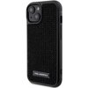 Etui KARL LAGERFELD Rhinestone Logo Metal do Apple iPhone 15 Czarny Seria telefonu iPhone