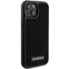 Etui KARL LAGERFELD Rhinestone Logo Metal do Apple iPhone 15 Czarny Kompatybilność Apple iPhone 15