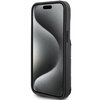 Etui KARL LAGERFELD Saffiano Cardslots do Apple iPhone 15 Czarny Dominujący kolor Czarny