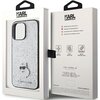 Etui KARL LAGERFELD Fixed Glitter do Apple iPhone 15 Pro Max Srebrny Marka telefonu Apple