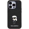 Etui KARL LAGERFELD Fixed Glitter do Apple iPhone 15 Pro Max Czarny Model telefonu iPhone 15 Pro Max