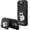 Etui KARL LAGERFELD Saffiano Cardslots do Apple iPhone 15 Pro Max Czarny