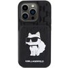 Etui KARL LAGERFELD Saffiano Cardslots do Apple iPhone 15 Pro Max Czarny Model telefonu iPhone 15 Pro Max
