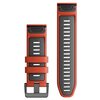 Pasek do Garmin 010-13281-04 QuickFit Czerwono-grafitowy Rodzaj Pasek