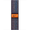 Pasek do APPLE Watch Nike (38/40/41mm) Błękitno-pomarańczowy Materiał Nylon