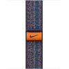 Pasek do APPLE Watch Nike (38/40/41mm) Błękitno-pomarańczowy Materiał Nylon