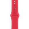 Pasek do Apple Watch (38/40/41mm) M/L Czerwony Materiał Fluoroelastomer
