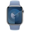 Pasek do Apple Watch (42/44/45/49mm) S/M Zimowy błękit Materiał Fluoroelastomer