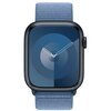 Pasek do Apple Watch (42/44/45/49mm) Zimowy błękit Materiał Elastan