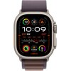 Pasek do Apple Watch (44/45/49mm) L Indygo Materiał Poliester