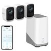Kamera EUFY eufyCam 3C Zewnętrzna, Wi-Fi (3 szt.) + Stacja bazowa