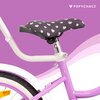 Rower dziecięcy SUN BABY Heart bike 16 cali dla dziewczynki Fioletowy Kolory dostępne w ofercie producenta Biało-złoty