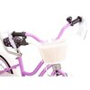 Rower dziecięcy SUN BABY Heart bike 16 cali dla dziewczynki Fioletowy Rozmiar koła [cal] 16
